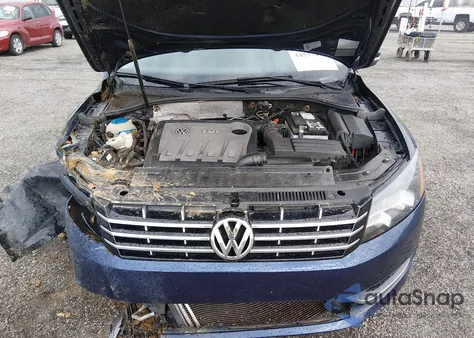 2013 Volkswagen Passat 2.0L Tdi Se z USA, uszkodzony, nr VIN 1VWBN7A39DC111353